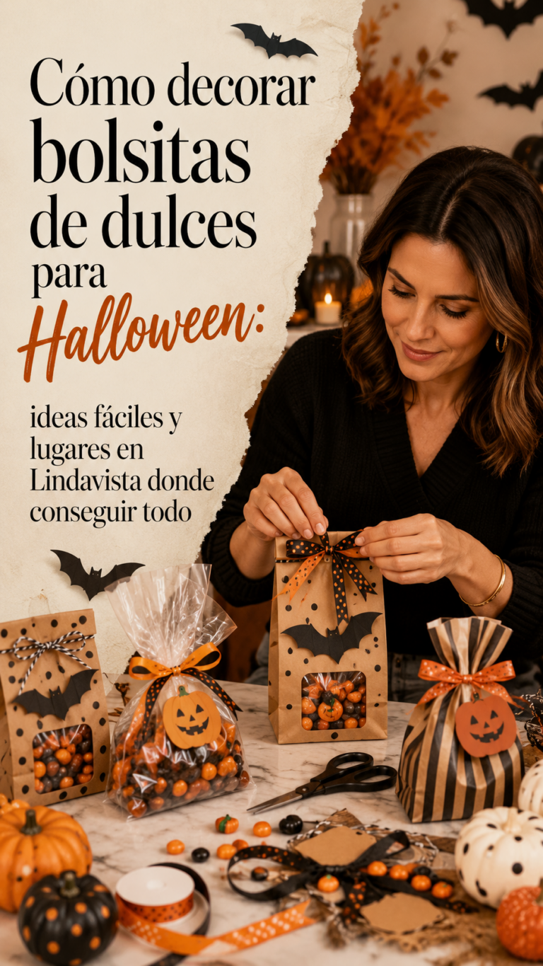 bolsitas de dulces Halloween,decorar bolsitas de dulces,Halloween Lindavista,dulces Halloween Lindavista,manualidades Halloween,regalos Halloween Lindavista,