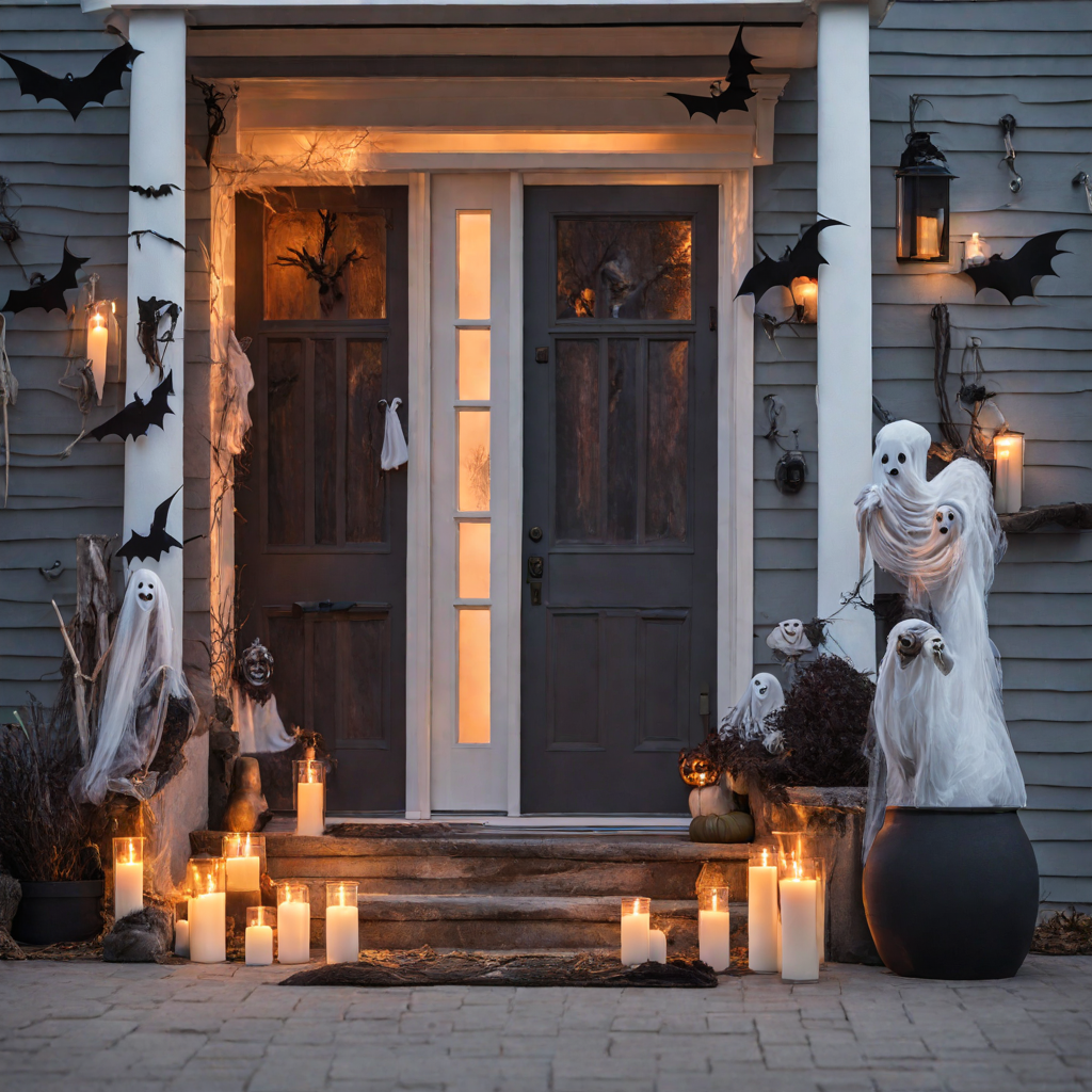 decoracion puerta halloween, puertas decoradas de halloween, adornos de halloween para puertas, ecoracion de puertas halloween,