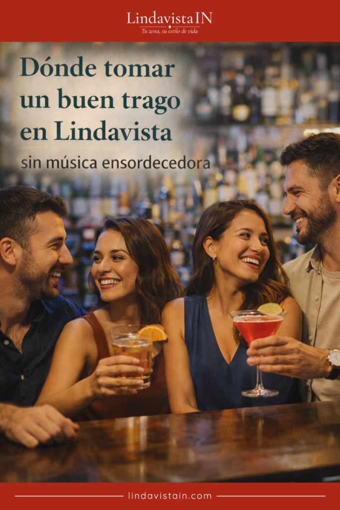 bares tranquilos Lindavista,tomar trago Lindavista,vida nocturna sin ruido CDMX,coctelería Lindavista,bares con ambiente relajado,