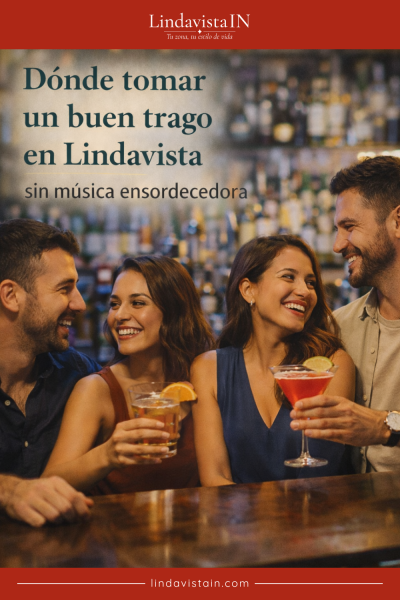bares tranquilos Lindavista,tomar trago Lindavista,vida nocturna sin ruido CDMX,coctelería Lindavista,bares con ambiente relajado,