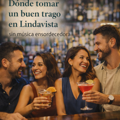bares tranquilos Lindavista,tomar trago Lindavista,vida nocturna sin ruido CDMX,coctelería Lindavista,bares con ambiente relajado,