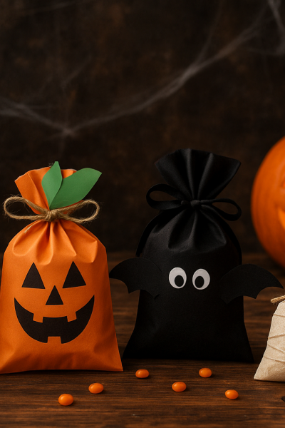 bolsitas de dulces para regalar en Halloween